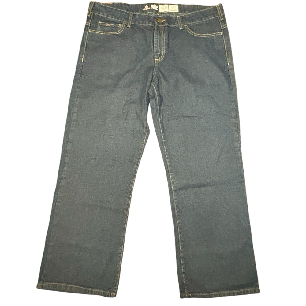 LAPCO FR PFRD10C classic 5 pocket dark wash jean 18 short